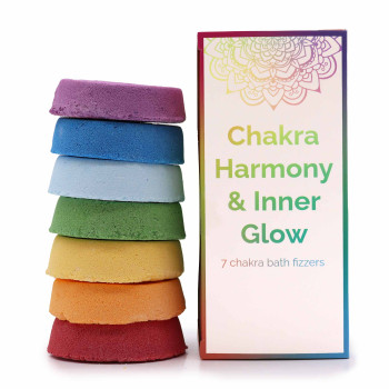 Chakra Badesprudel Fizzer - Harmonie & inneres Leuchten
