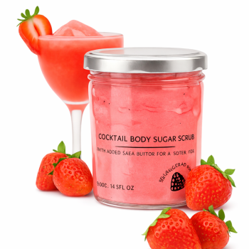 Zuckerpeeling - Erdbeere Rum